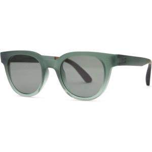 imageTOMS Round SunglassesMatteShiny Spruce Crystal Fade