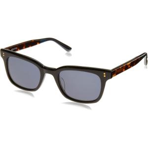 imageTOMS Round SunglassesShiny BlackDark Tortoise