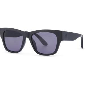 imageTOMS Traveler Unisex Devon Rectangular SunglassesMatte Black