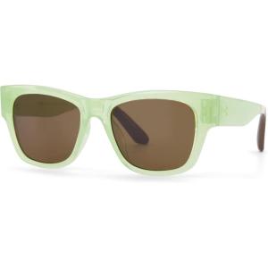 imageTOMS Traveler Unisex Devon Rectangular SunglassesShiny Matcha