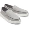 imageTOMS Mens TRVL LITE SneakerUltimate Grey Recycled Cotton Slubby Woven