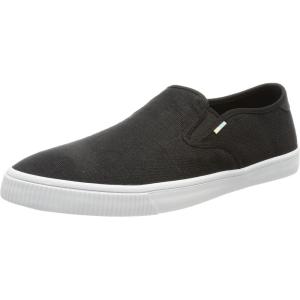 imageTOMS Mens Baja SlipOn SneakersBlack Heritage Canvas