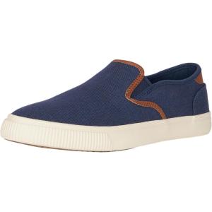 imageTOMS Mens Baja SlipOn SneakersCadet Blue Heritage Canvas Synthetic Nubuck Trim