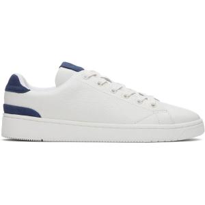 imageTOMS Mens Trvl Lite Low LaceUp SneakersBright White Cadet Blue Leather