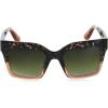 imageTOMS Adelaide Womens SunglassesTortoise Apricot Crystal Fadeolive Gradient