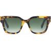 imageTOMS Womens Madison Square SunglassesBlonde Tortoisedeep Olive Gradient