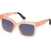 imageTOMS Adelaide Womens SunglassesMatteshiny Peach Crystal Fadeblue Gradient
