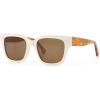 imageTOMS Womens Madison Square SunglassesChalk Honey Tortoisesolid Brown