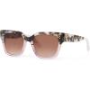 imageTOMS Womens Madison Square SunglassesVintage Tortoise Pink Fadebrown Gradient