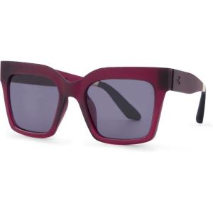 imageTOMS Adelaide Womens SunglassesMatteshiny Midnight Plum Crystal Fadedark Grey