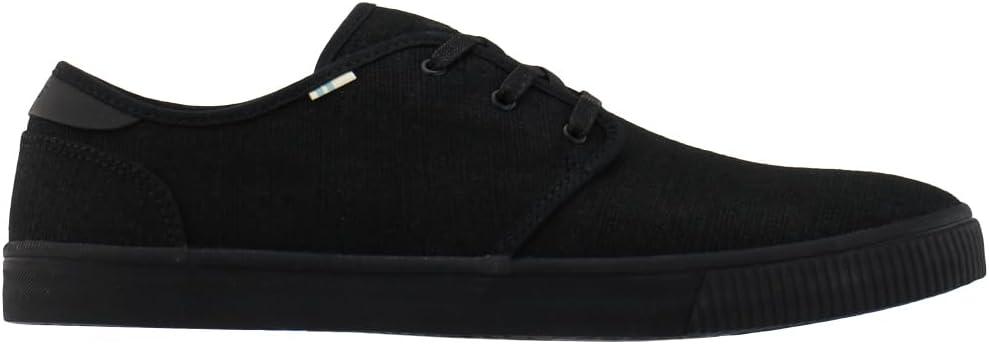 imageTOMS Mens Carlo LaceUp SneakersBlackBlack Heritage Canvas