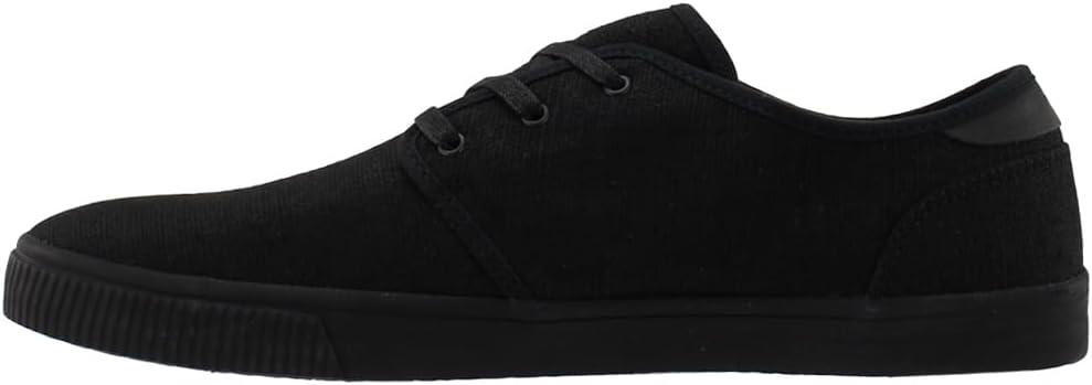 imageTOMS Mens Carlo LaceUp SneakersBlackBlack Heritage Canvas
