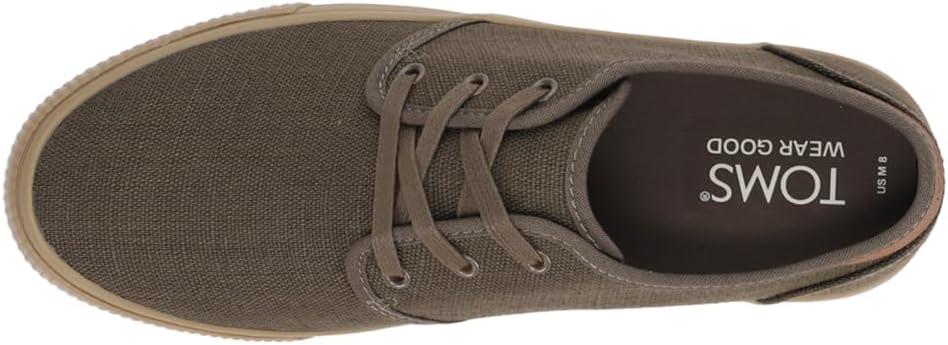 imageTOMS Mens Carlo LaceUp SneakersCanteen Heritage Canvas