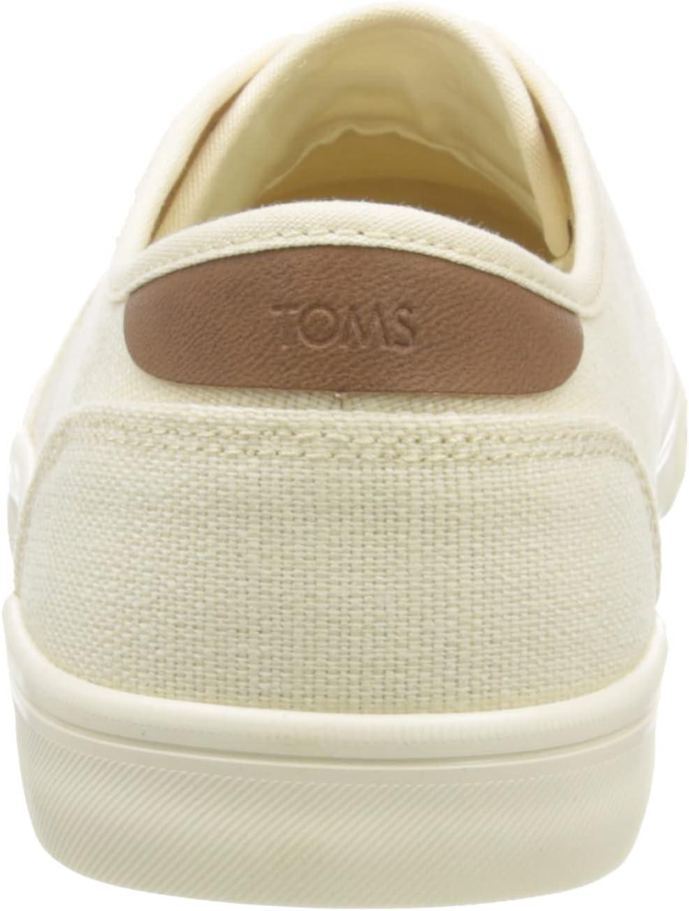 imageTOMS Mens Carlo LaceUp SneakersNatural