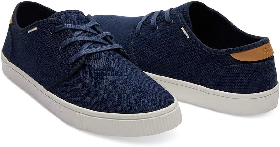 imageTOMS Mens Carlo LaceUp SneakersNavy Heritage