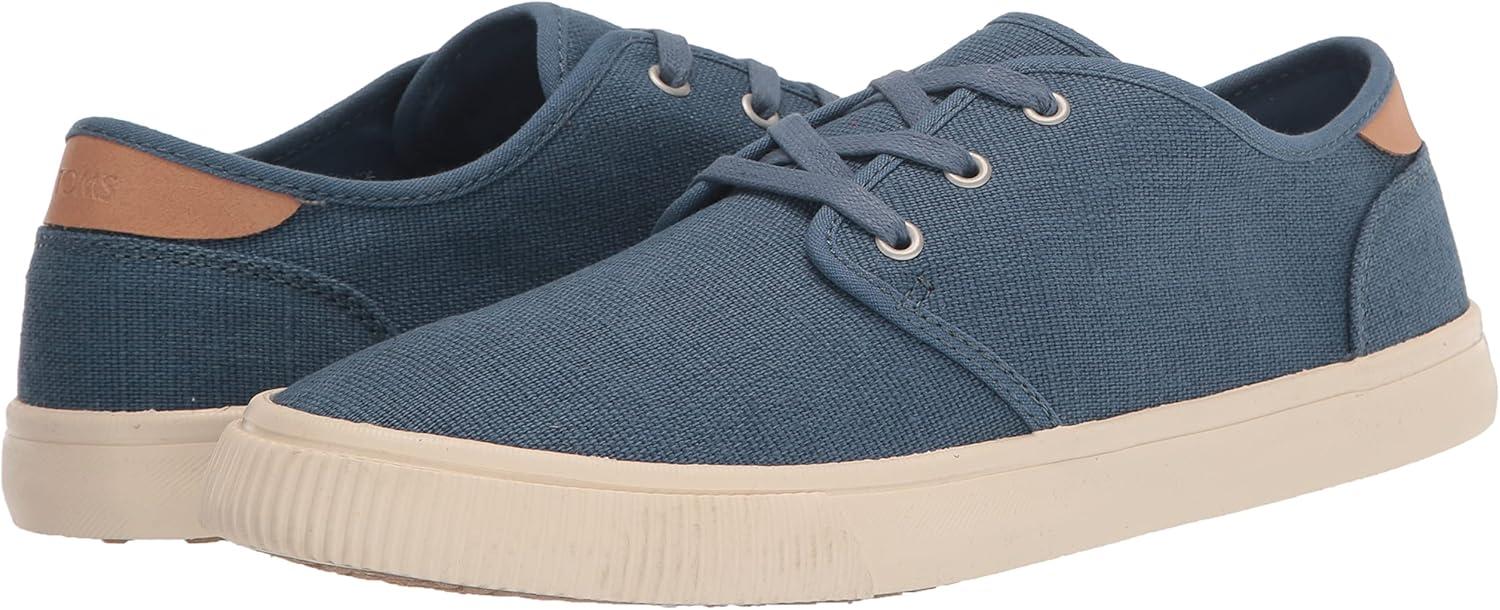 imageTOMS Mens Carlo LaceUp SneakersOcean Blue