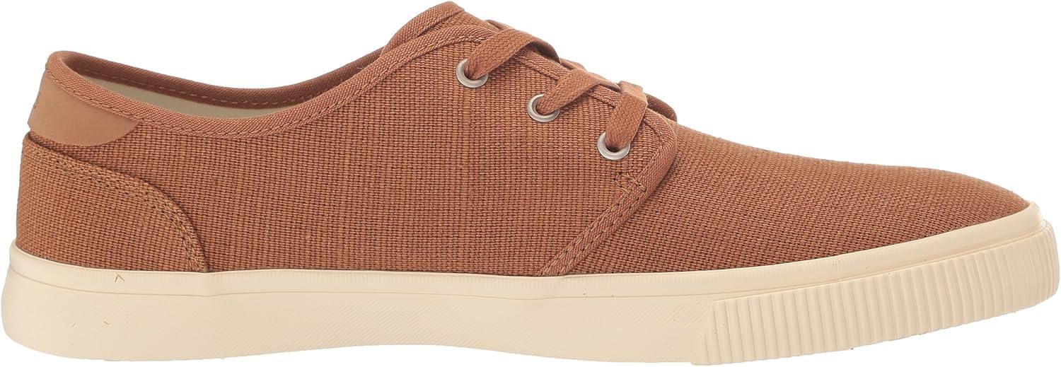 imageTOMS Mens Carlo LaceUp SneakersTan Heritage Canvas
