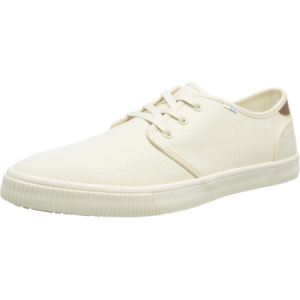 imageTOMS Mens Carlo LaceUp SneakersNatural