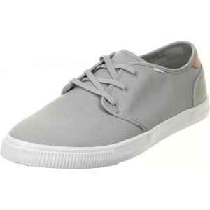 imageTOMS Mens Carlo LaceUp SneakersDrizzle Grey Heritage Canvas