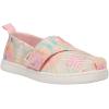 imageTOMS Toddler Girls Alpargata TieDye Slip On Flats Casual  PinkPink