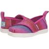 imageTOMS Toddler Girls Alpargata TieDye Slip On Flats Casual  PinkPurple Multi Glitter
