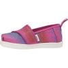 imageTOMS Toddler Girls Alpargata TieDye Slip On Flats Casual  PinkPurple Multi Glitter