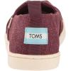imageTOMS Toddler Girls Alpargata TieDye Slip On Flats Casual  PinkRed