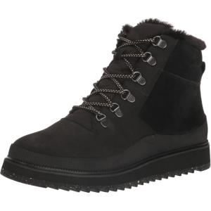 image:imageTOMS Womens Mojave Winter BootBlack LeatherSuedeRidged