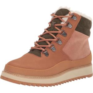 image:imageTOMS Womens Mojave Winter BootTan LeatherSuedeRidged