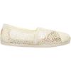 image:imageTOMS Womens Kallie Cutout BootNatural Moroccan Crochet Fabric