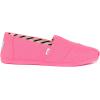 image:imageTOMS Womens Kallie Cutout BootNeon Pink Recycled Cotton Canvas