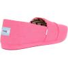 image:imageTOMS Womens Kallie Cutout BootNeon Pink Recycled Cotton Canvas