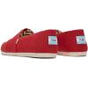 image:imageTOMS Womens Kallie Cutout BootRed Recycled Cotton Canvas