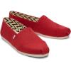 image:imageTOMS Womens Kallie Cutout BootRed Recycled Cotton Canvas