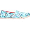 image:imageTOMS Womens Kallie Cutout BootSoft Blue Paper Source Palm Trees Print