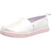 White Multi Iridescent Stripe