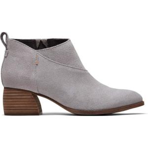 image:imageTOMS Womens Kallie Cutout BootDrizzle Grey Suede