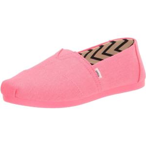 image:imageTOMS Womens Kallie Cutout BootNeon Pink Recycled Cotton Canvas