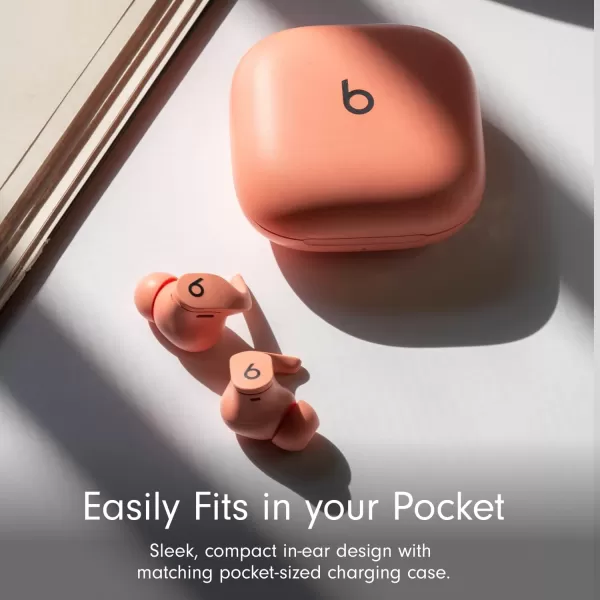 imageBeats Fit Pro  True Wireless Noise Cancelling Earbuds  Apple H1 Headphone Chip Compatible with Apple amp Android Class 1 Bluetooth Builtin Microphone 6 Hours of Listening Time  Beats BlackCoral Pink Fit Pro Without AppleCare