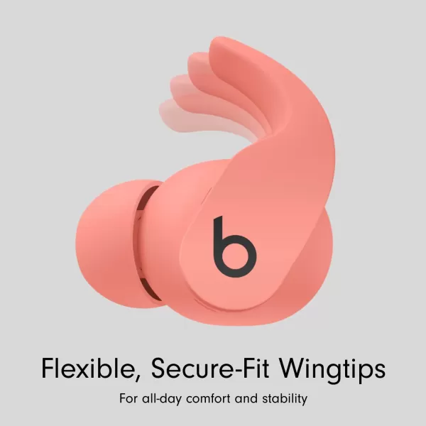 imageBeats Fit Pro  True Wireless Noise Cancelling Earbuds  Apple H1 Headphone Chip Compatible with Apple amp Android Class 1 Bluetooth Builtin Microphone 6 Hours of Listening Time  Beats BlackCoral Pink Fit Pro Without AppleCare