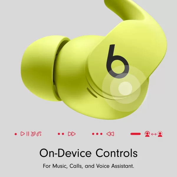 imageBeats Fit Pro  True Wireless Noise Cancelling Earbuds  Apple H1 Headphone Chip Compatible with Apple amp Android Class 1 Bluetooth Builtin Microphone 6 Hours of Listening Time  Beats BlackVolt Yellow Fit Pro Without AppleCare