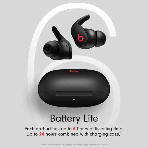 imageBeats Fit Pro  True Wireless Noise Cancelling Earbuds  Apple H1 Headphone Chip Compatible with Apple amp Android Class 1 Bluetooth Builtin Microphone 6 Hours of Listening Time  Beats BlackBeats Black Fit Pro Without AppleCare