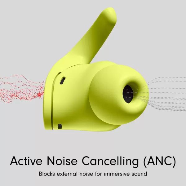 imageBeats Fit Pro  True Wireless Noise Cancelling Earbuds  Apple H1 Headphone Chip Compatible with Apple amp Android Class 1 Bluetooth Builtin Microphone 6 Hours of Listening Time  Beats BlackVolt Yellow Fit Pro Without AppleCare