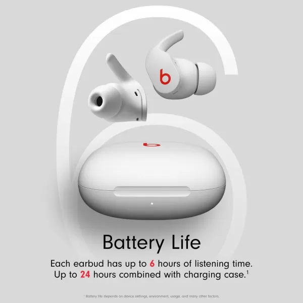 imageBeats Fit Pro  True Wireless Noise Cancelling Earbuds  Apple H1 Headphone Chip Compatible with Apple amp Android Class 1 Bluetooth Builtin Microphone 6 Hours of Listening Time  Beats BlackBeats White Fit Pro Without AppleCare
