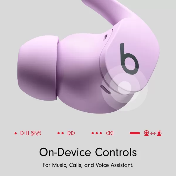 imageBeats Fit Pro  True Wireless Noise Cancelling Earbuds  Apple H1 Headphone Chip Compatible with Apple amp Android Class 1 Bluetooth Builtin Microphone 6 Hours of Listening Time  Beats BlackStone Purple Fit Pro Without AppleCare