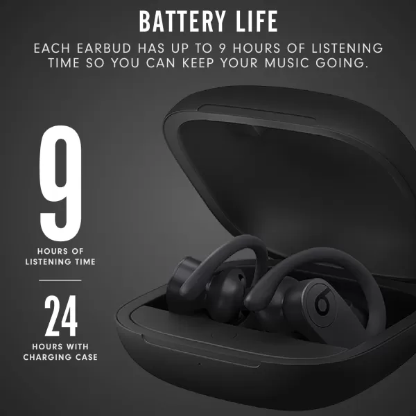 imageBeats Powerbeats Pro Wireless Earbuds  Apple H1 Headphone Chip Class 1 Bluetooth Headphones 9 Hours of Listening Time Sweat Resistant Builtin Microphone  IvoryBlack Powerbeats Pro Without AppleCare