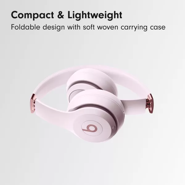 imageBeats Solo 4  Wireless Bluetooth OnEar Headphones Apple  Android Compatible Up to 50 Hours of Battery Life  Slate BlueCloud Pink