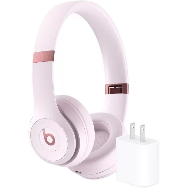 imageBeats Solo 4  Wireless Bluetooth OnEar Headphones Apple  Android Compatible Up to 50 Hours of Battery Life  Slate BlueCloud Pink
