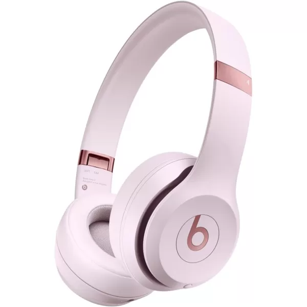imageBeats Solo 4  Wireless Bluetooth OnEar Headphones Apple  Android Compatible Up to 50 Hours of Battery Life  Slate BlueCloud Pink