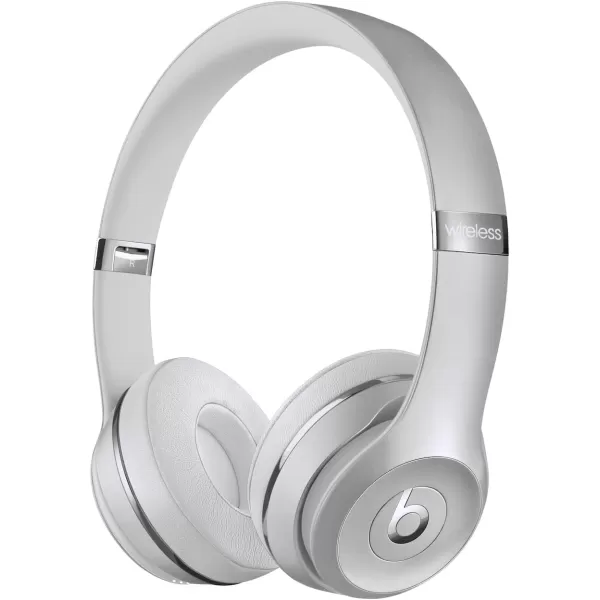 imageBeats Solo 4  Wireless Bluetooth OnEar Headphones Apple  Android Compatible Up to 50 Hours of Battery Life  Slate BlueSilver